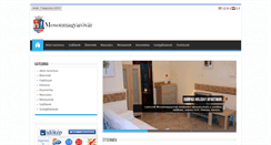Desktop Screenshot of mosonmagyarovarinfo.hu